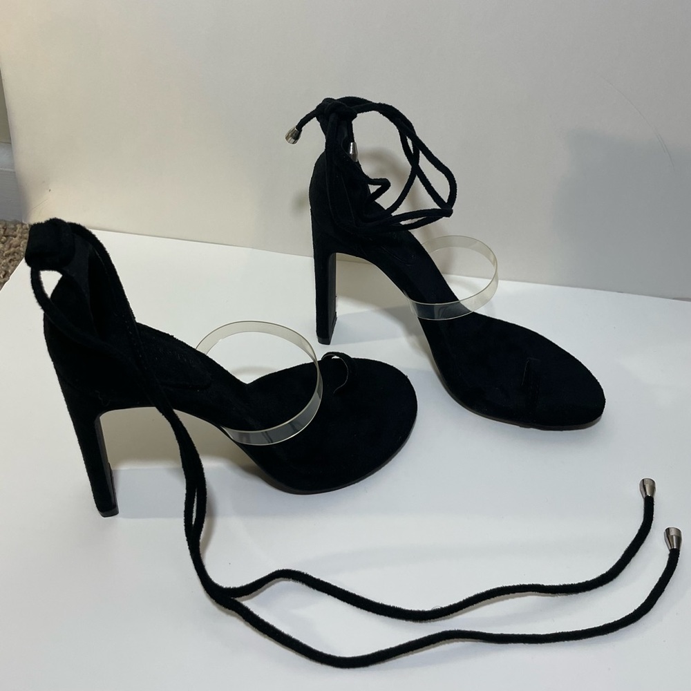 Black Suede Heels